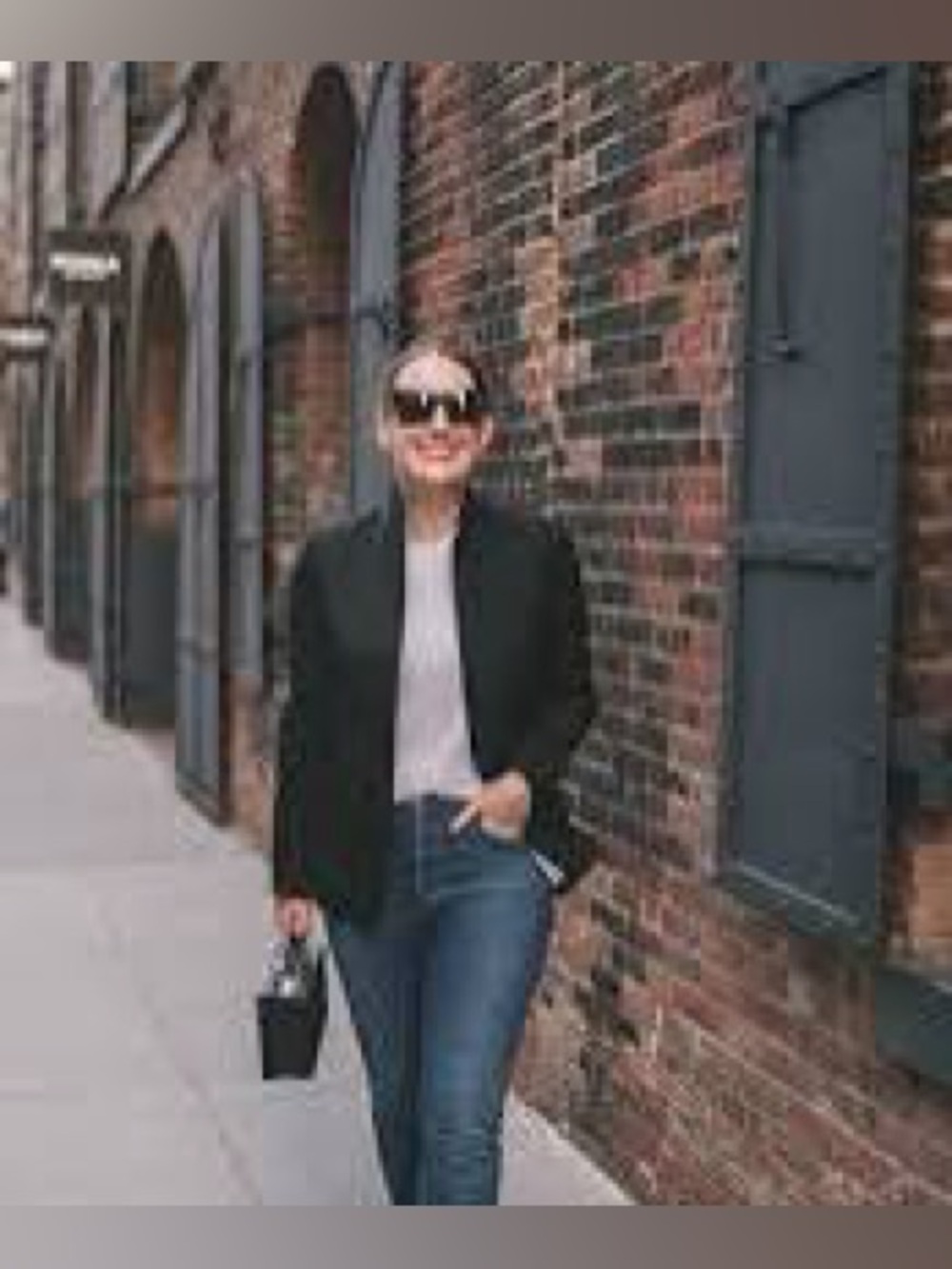 J. Crew Women's Black Regent Four Season blazer